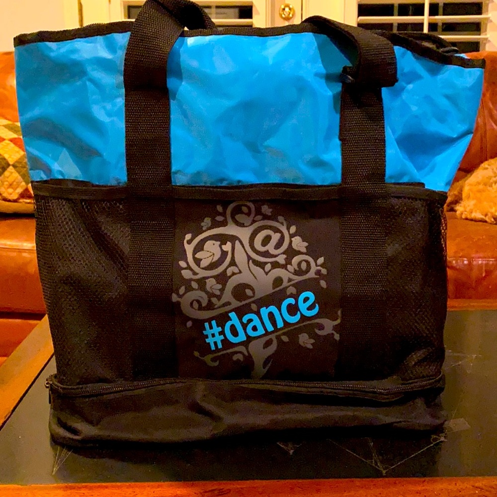 #dance Bag, Blue & Black, OS.